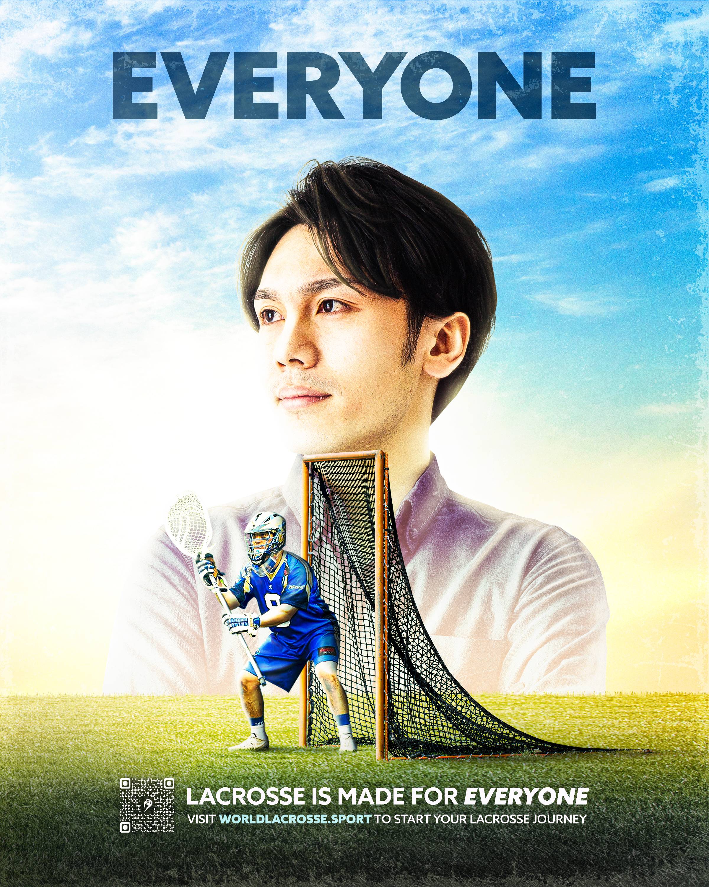 Lacrosse is made for everyone poster 3